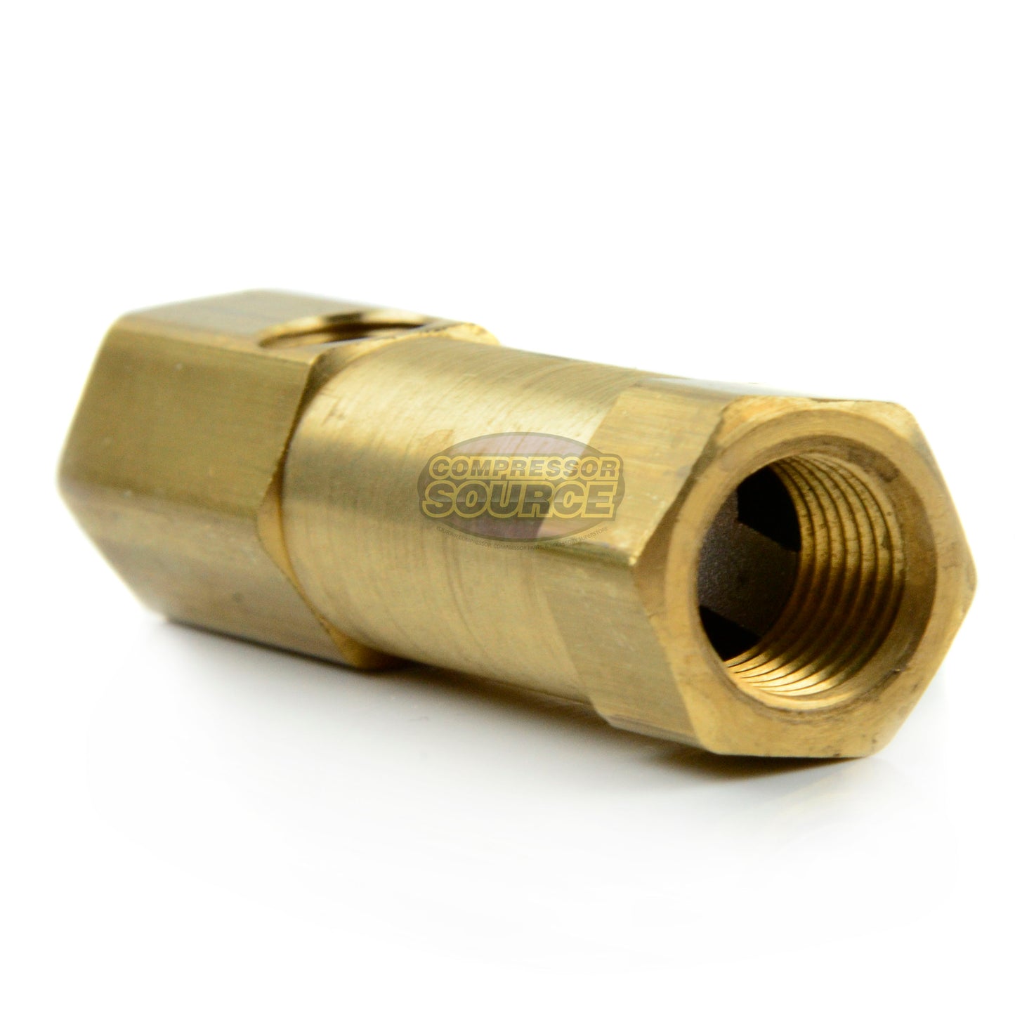 In-Line Brass Check Valve 1/4" Female NPT x 1/4" Female NPT