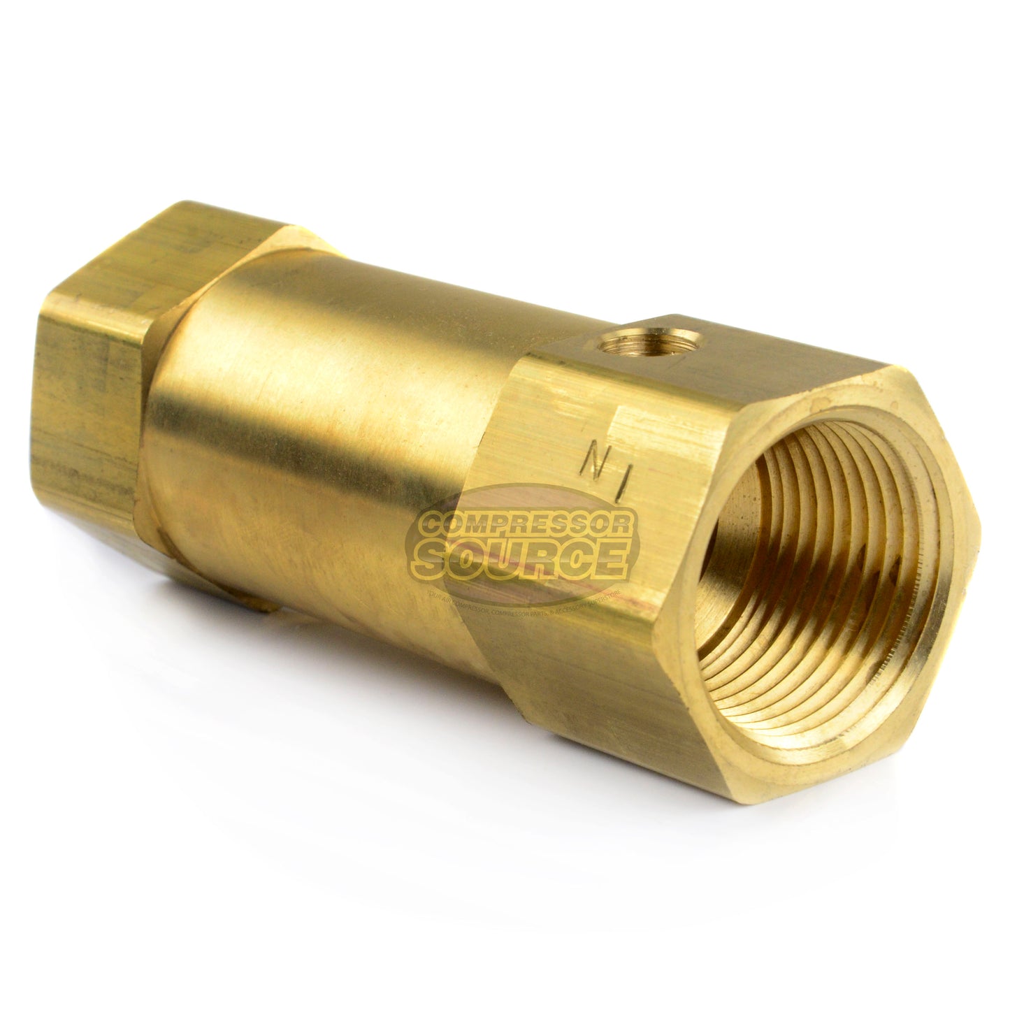 In-Line Brass Check Valve 1" Female NPT x 1" Female NPT