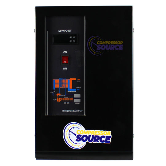 21 CFM Refrigerated Air Dryer For 5 HP Air Compressors 110V