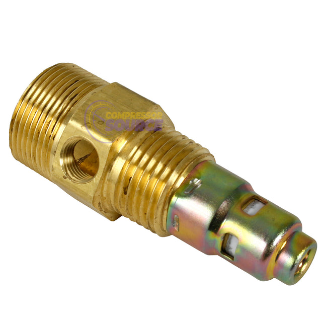 In Tank Brass Air Compressor Check Valve 1/2" Male NPT x 3/4" Compression