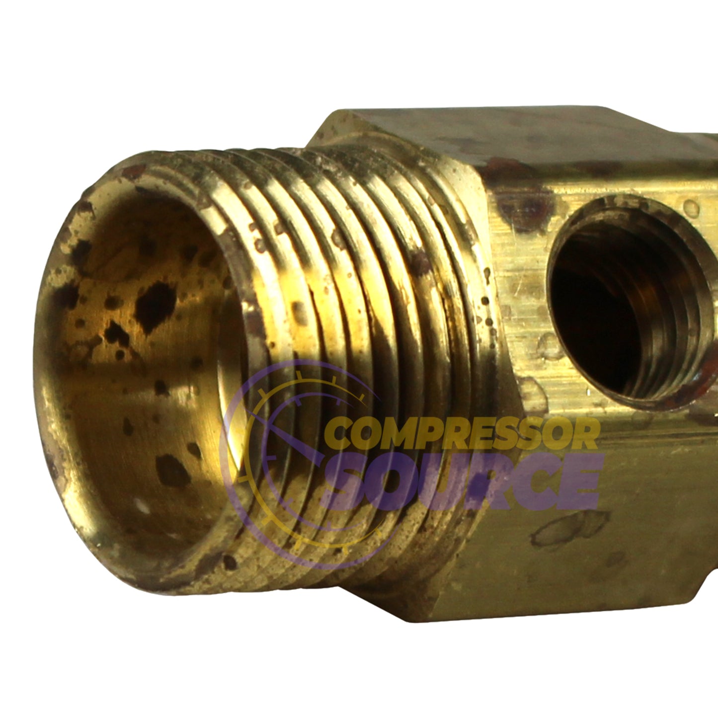 In Tank Brass Air Compressor Check Valve 1/2" Male NPT x 5/8" Compression