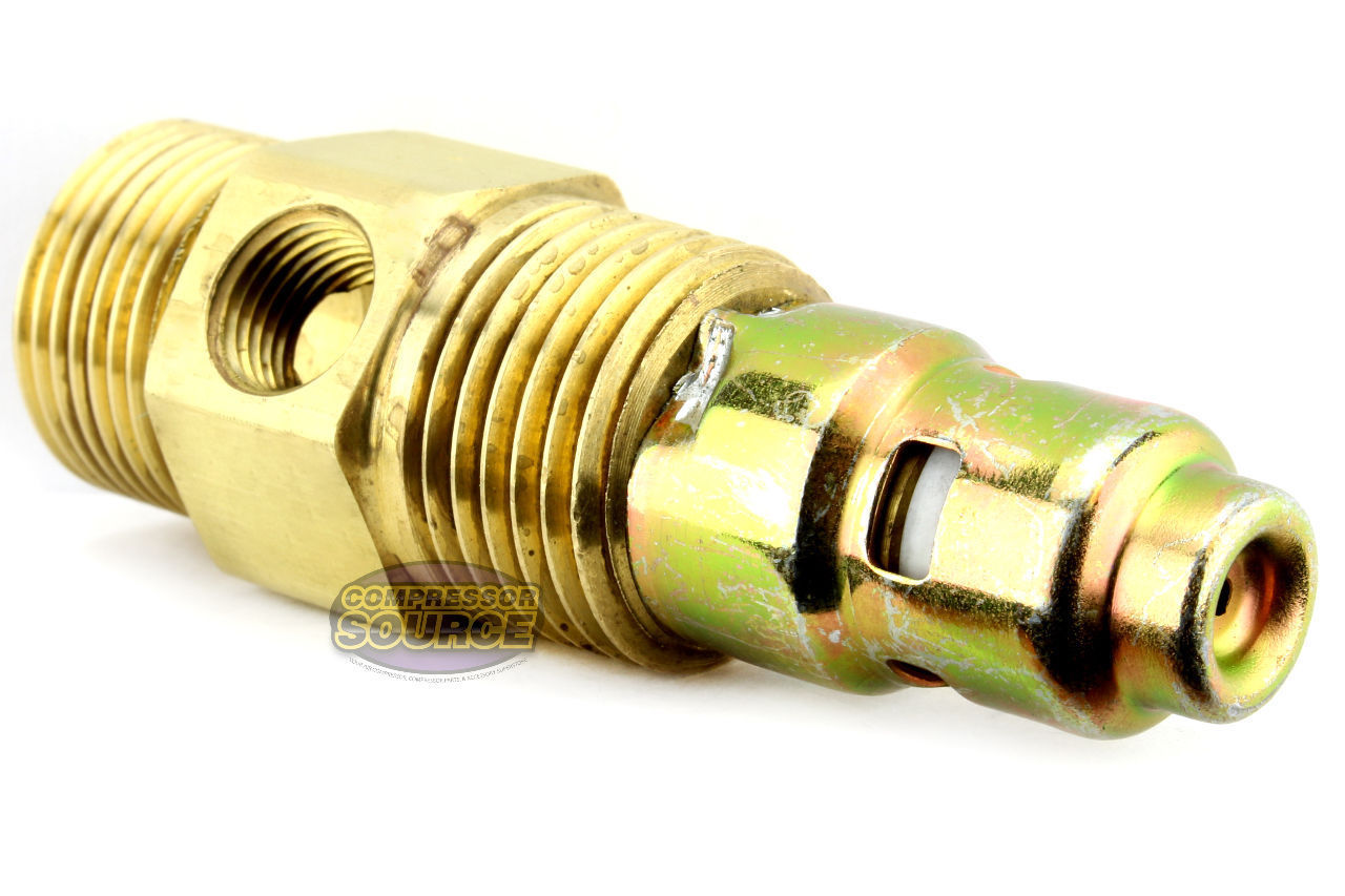 In Tank Brass Air Compressor Check Valve 1/2" Male NPT x 5/8" Compression