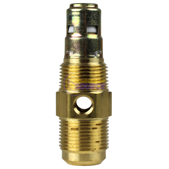 In Tank Brass Check Valve 3/4" Male NPT x 3/4" Flare with Extra Side Port