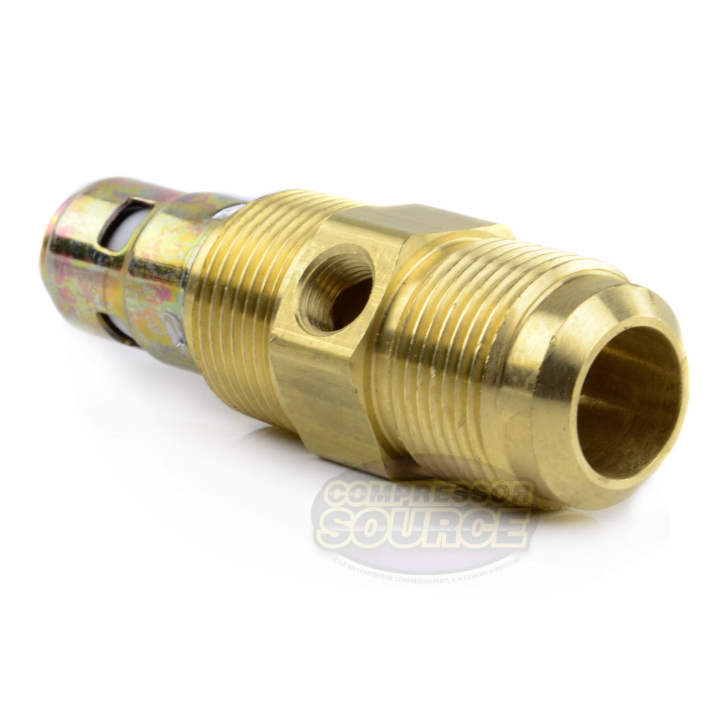 In Tank Brass Check Valve 3/4" Male NPT x 3/4" Flare with Extra Side Port