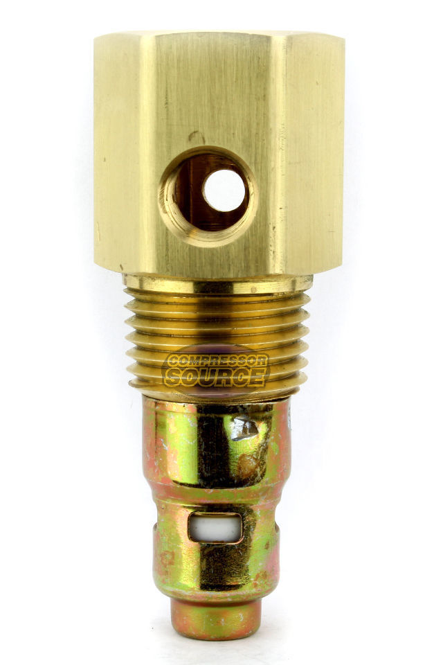 In Tank Brass Ingersoll Rand Replacement Check Valve 1/2" Male NPT x 1/2" Female Inverted Flare