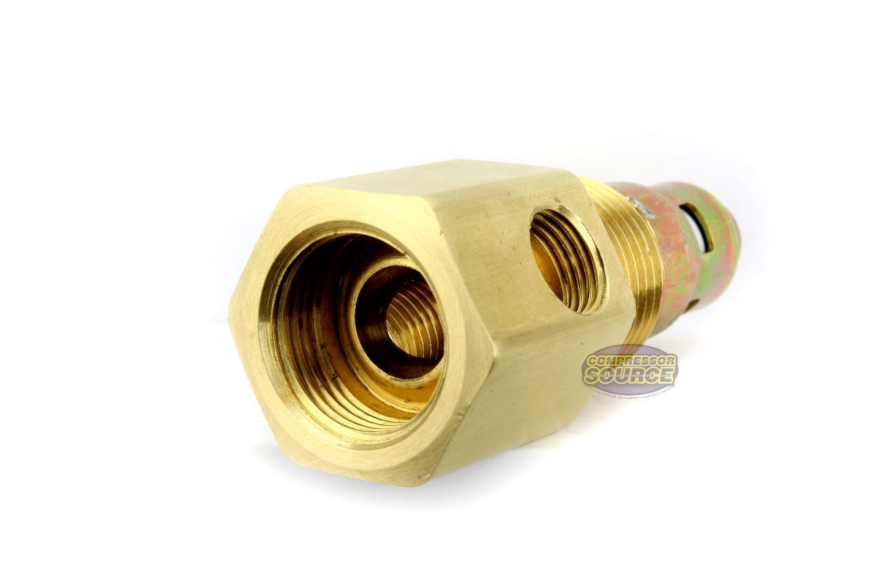 In Tank Brass Ingersoll Rand Replacement Check Valve 1/2" Male NPT x 1/2" Female Inverted Flare