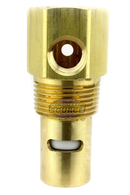 In Tank Brass Ingersoll Rand Replacement Check Valve 3/4" Male NPT x 5/8" Female Inverted Flare