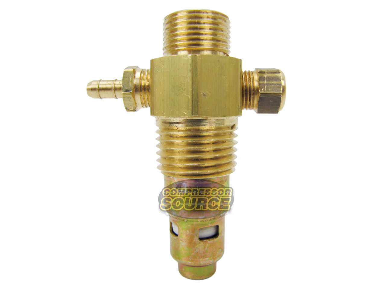 Rolair Check Valve OEM Replacement CV4X4TWB Brass 1/2" NPT x 1/2 in. Compression