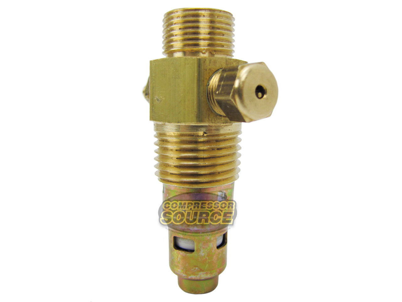 Rolair Check Valve OEM Replacement CV4X4TWB Brass 1/2" NPT x 1/2 in. Compression