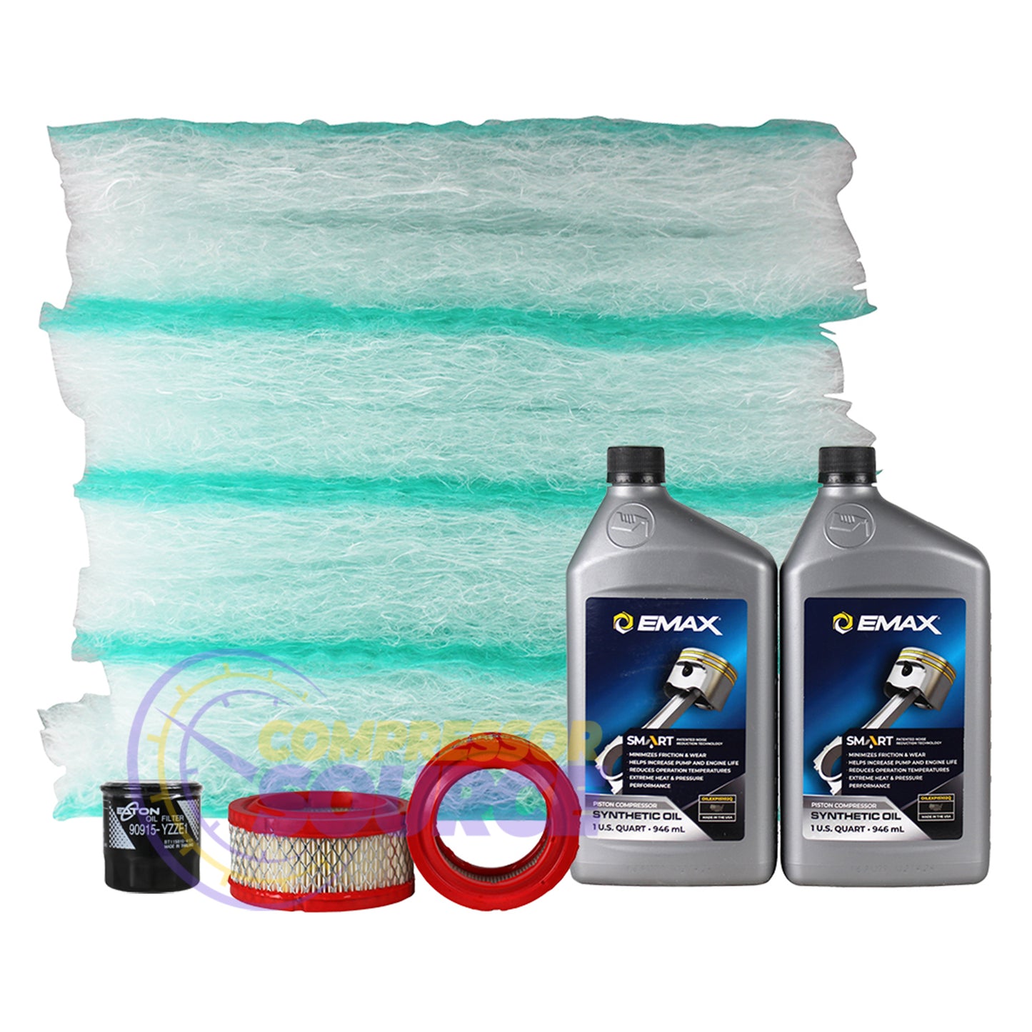 EMAX 5 Year Extended Silent Air Piston Maintenance Kit EFKIT008AWBS