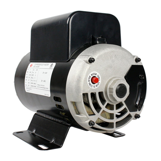 5 HP 1 Phase Electric Motor 3450 RPM 56HZ Frame 230V ODP EMZ 56S34D5MC