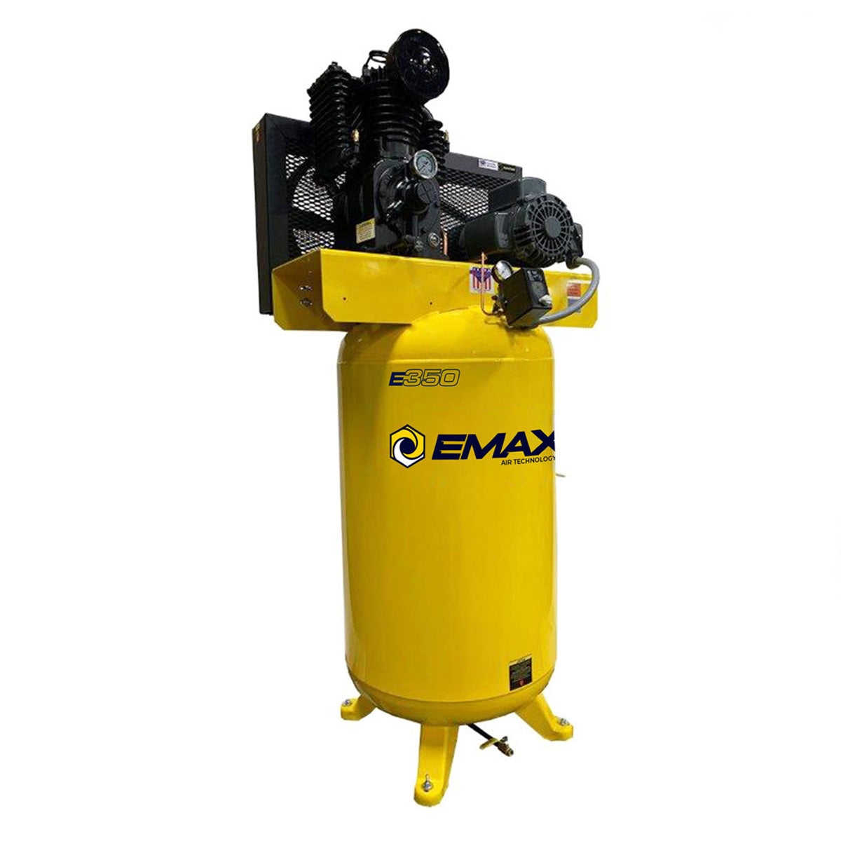 EMAX 5 HP 2 Stage Air Compressor 80 Gallon Vertical Tank 1 Phase EI05V080I1
