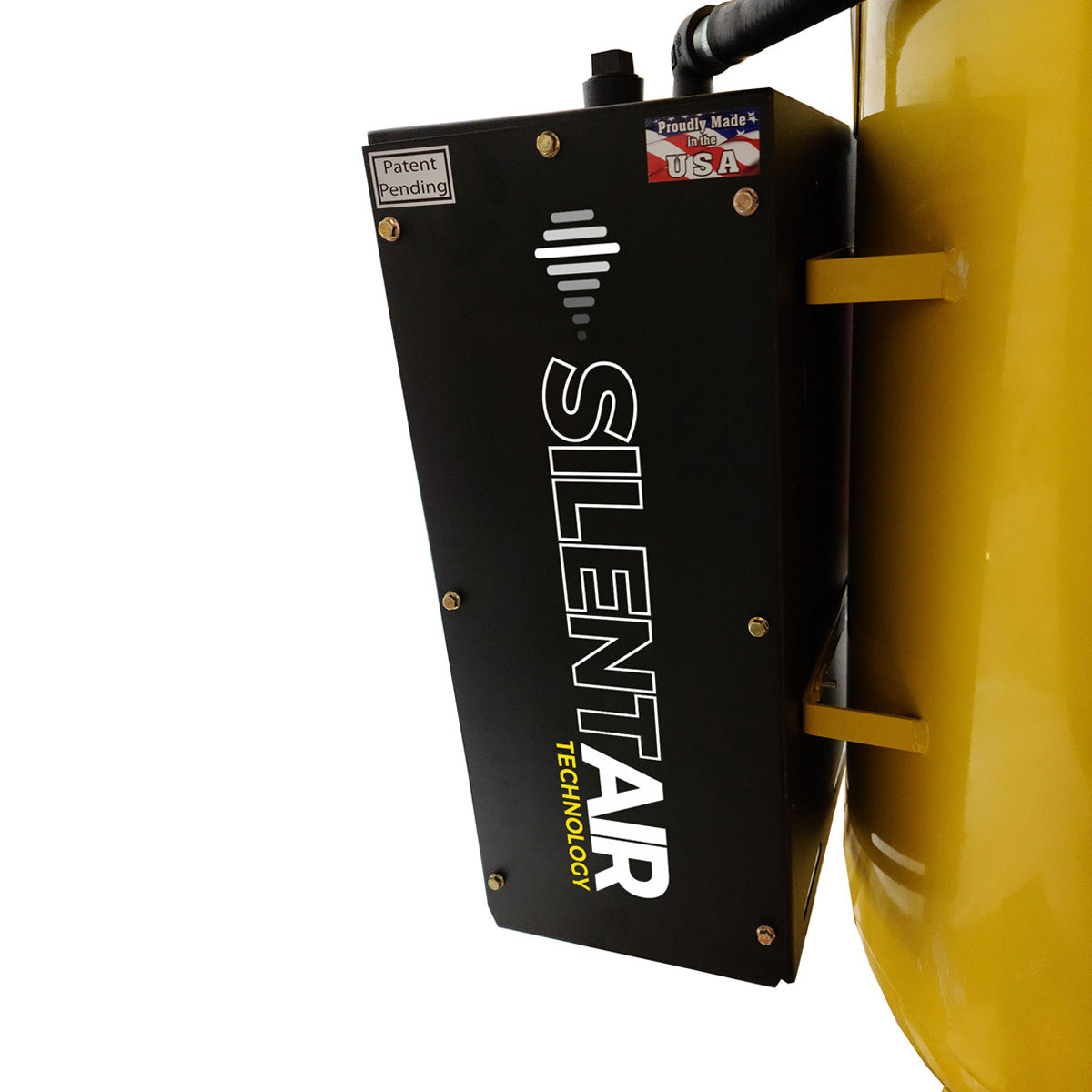 EMAX Silent Air 7.5 HP 31 CFM 3 Phase 2-Stage 80 Gal. Vertical Air Compressor