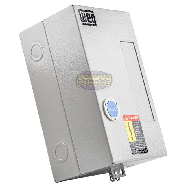 WEG 10 HP 3 Phase Magnetic Starter NEMA 1 460-480V 11-17 Amps