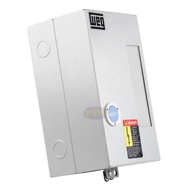 WEG 2 HP 3 Phase Magnetic Starter NEMA 1 230V 5.6-8 Amps ESW-B9D39E-R28