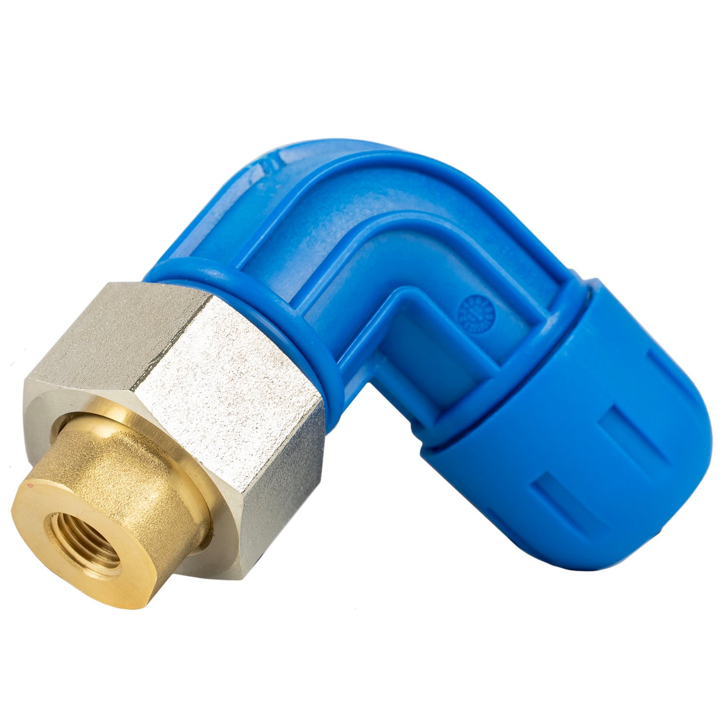 F1073 3/4" x 1/4" NPT Reducing Elbow Rapid Air FastPipe 90 Degree Fitting