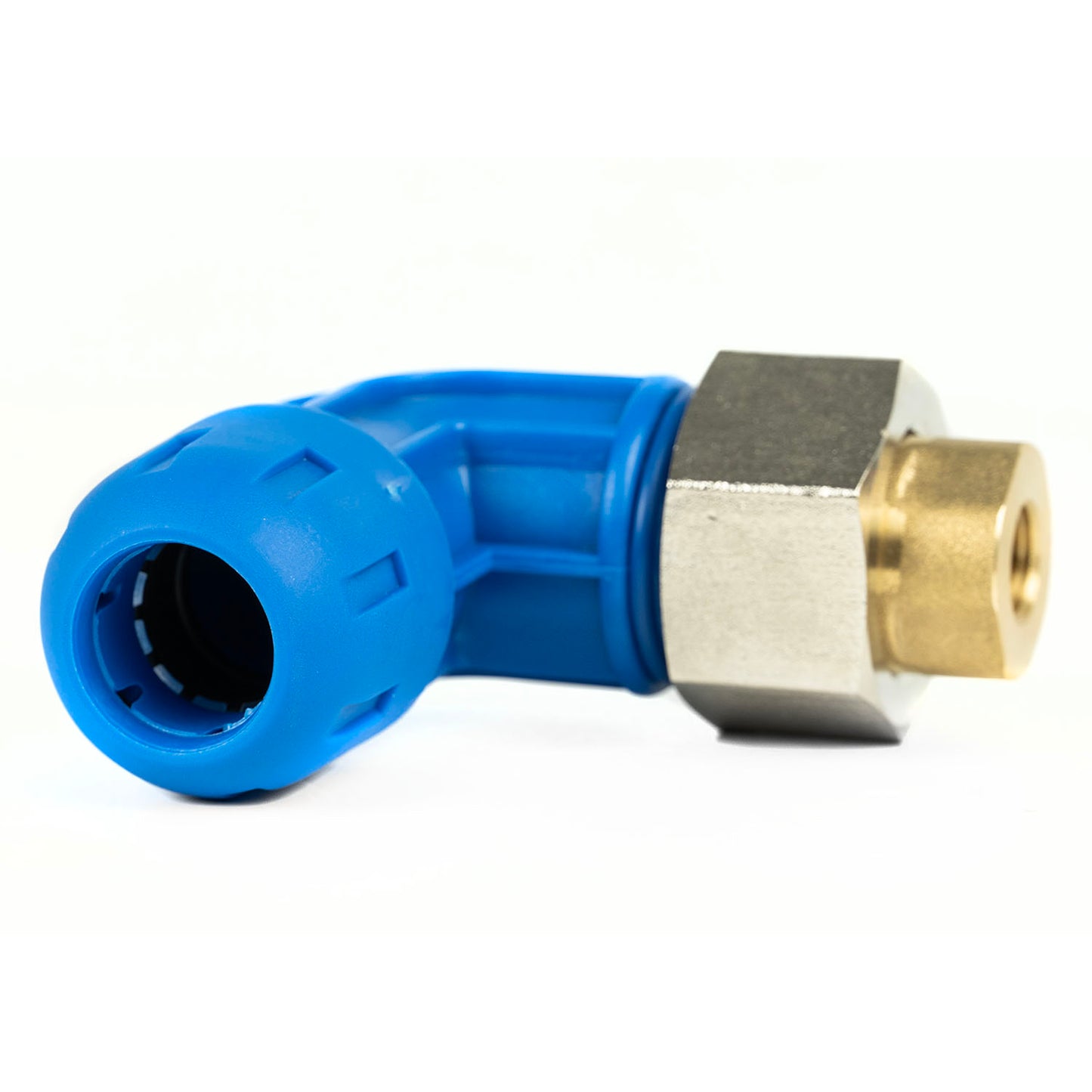 F1073 3/4" x 1/4" NPT Reducing Elbow Rapid Air FastPipe 90 Degree Fitting