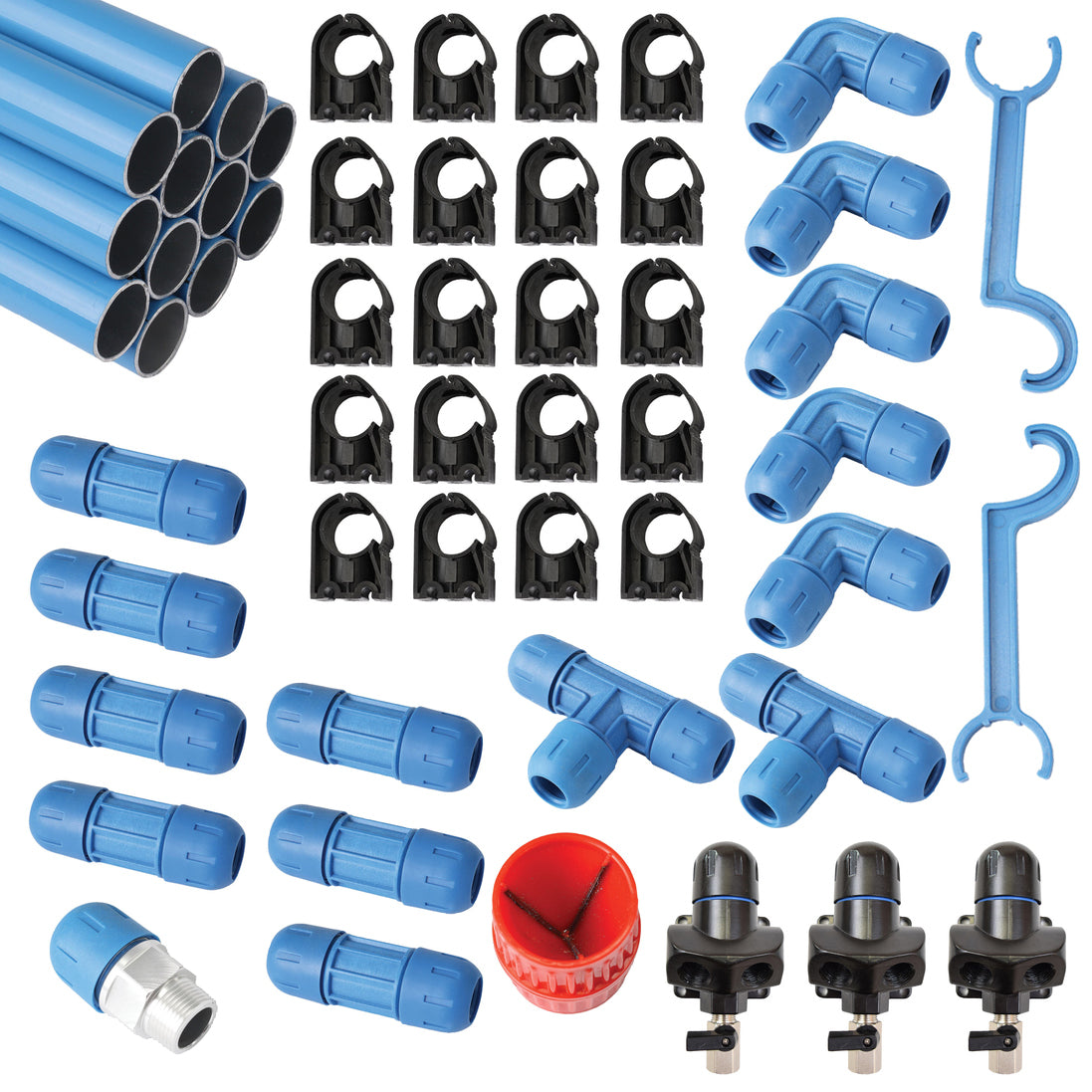 F28070-3/4" Fastpipe 90 ft Master Kit