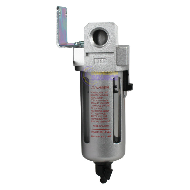 3/8" Compressed Air In Line Moisture / Water Filter Trap