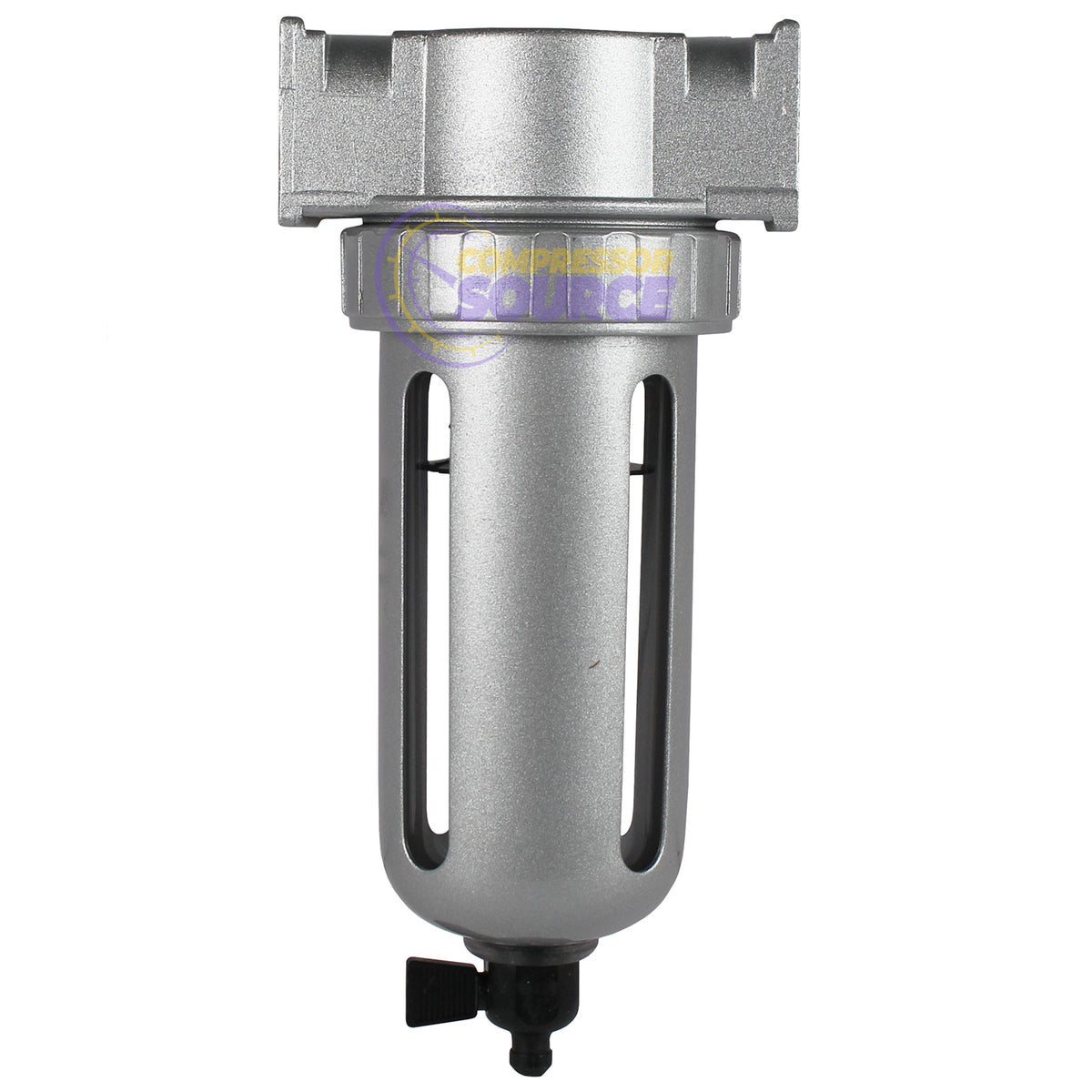 3/8" Compressed Air Water Filter w/ Manual Drain 145 PSI F803N