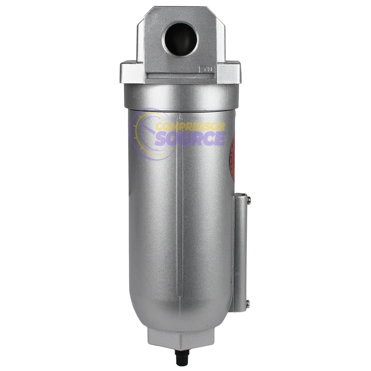 3/4" Compressed Air Water Filter Auto Drain w/ Pressure Gauge F966NA