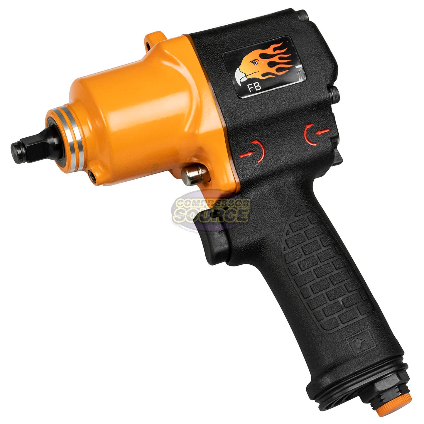 3/8" Drive Compressed Air Impact Wrench 230 Ft/Lbs 230 NM Twin Hammer 11,500 RPM