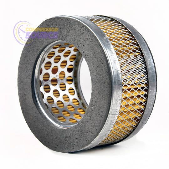 Universal Air Compressor Air Intake Filter Element 3.25" OD 1.75" Tall