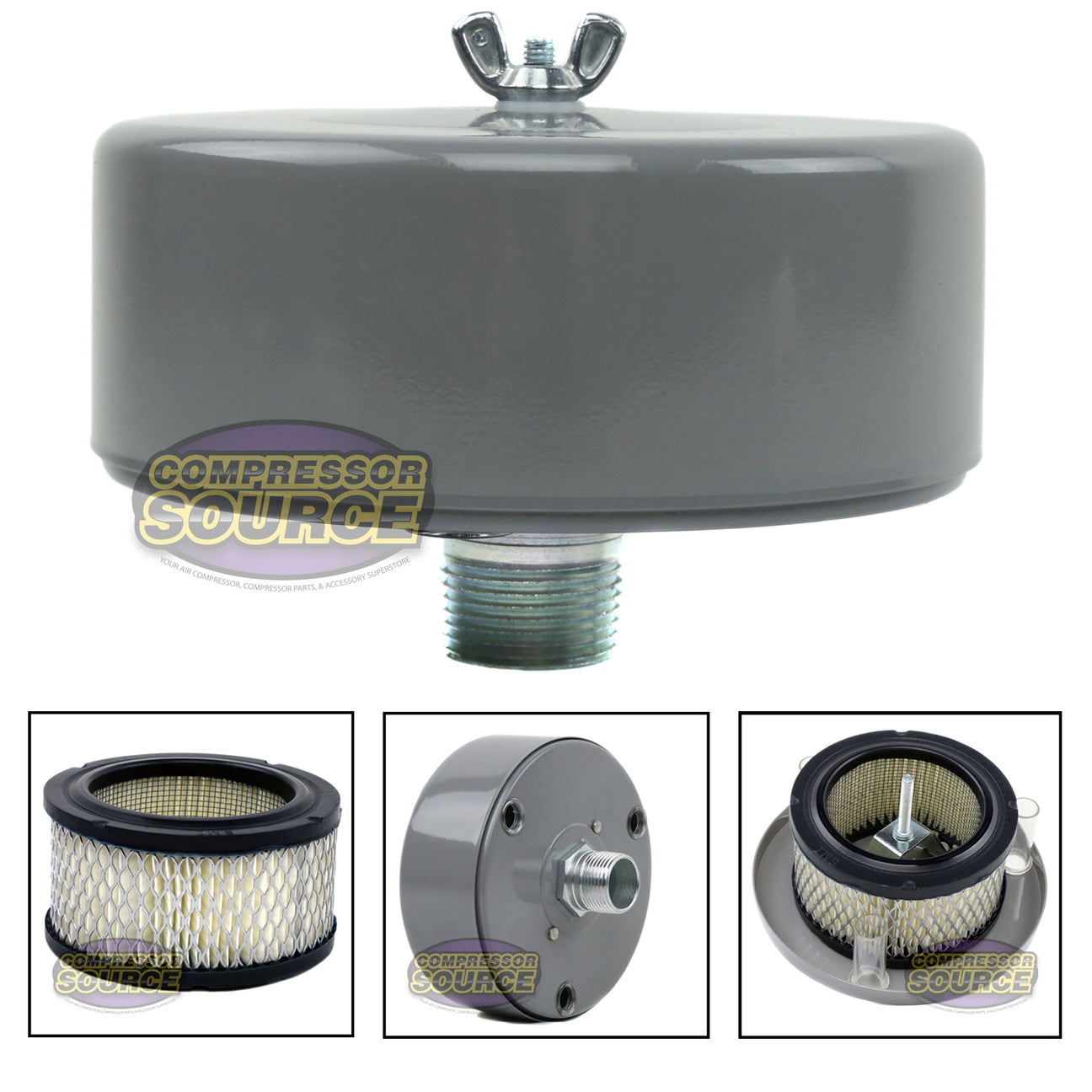 Air Intake Filters & Silencers | Compressor Source