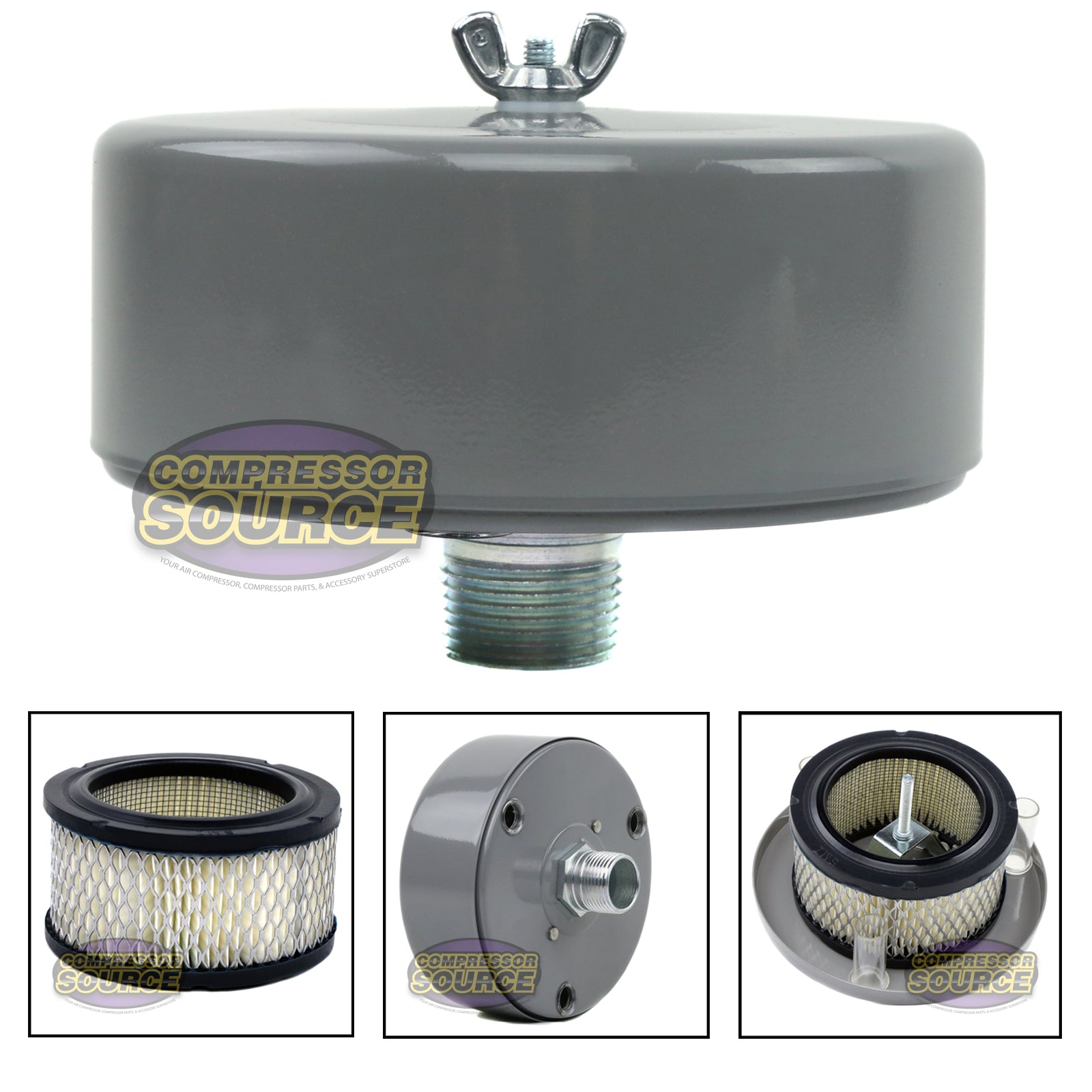 Air Intake Filters & Silencers | Compressor Source