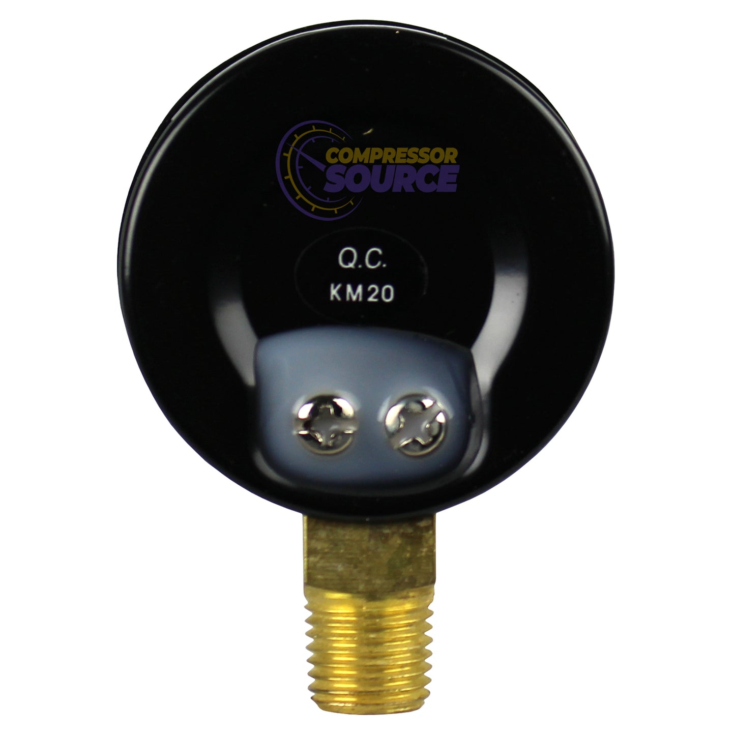 Rolair 300 PSI Pressure Gauge GA250300GC Lower Side Mount 1/4"