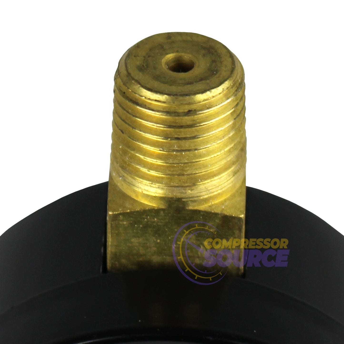 Rolair 300 PSI Pressure Gauge GA250300GC Lower Side Mount 1/4"