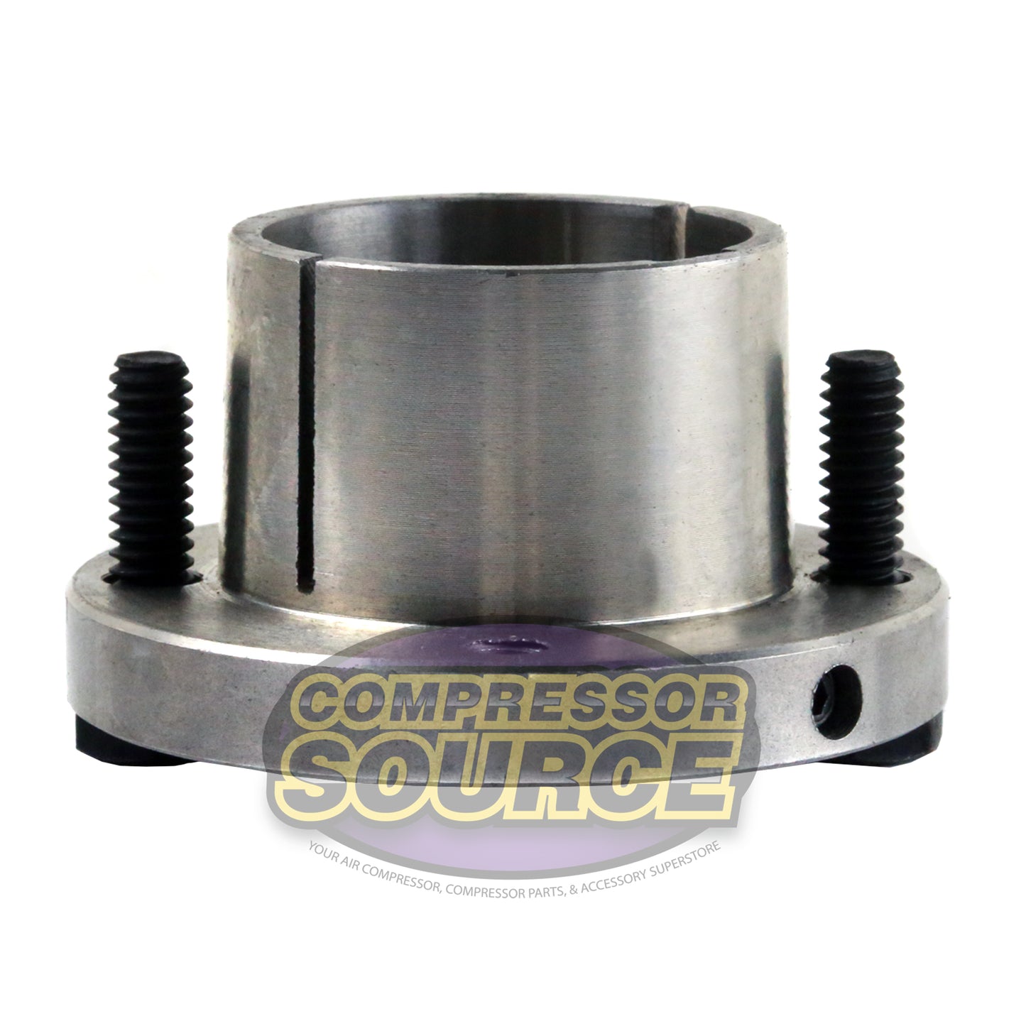 Steel 1-3/8" Keyed Bore Split Taper H-Style Bushing for use with Pulley/Sheave