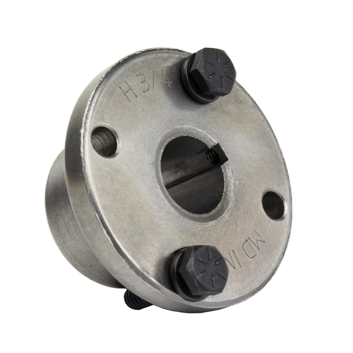 3/4" Bore H Style Steel Sheave / Pulley Bushing Split Taper For Keyed Shaft