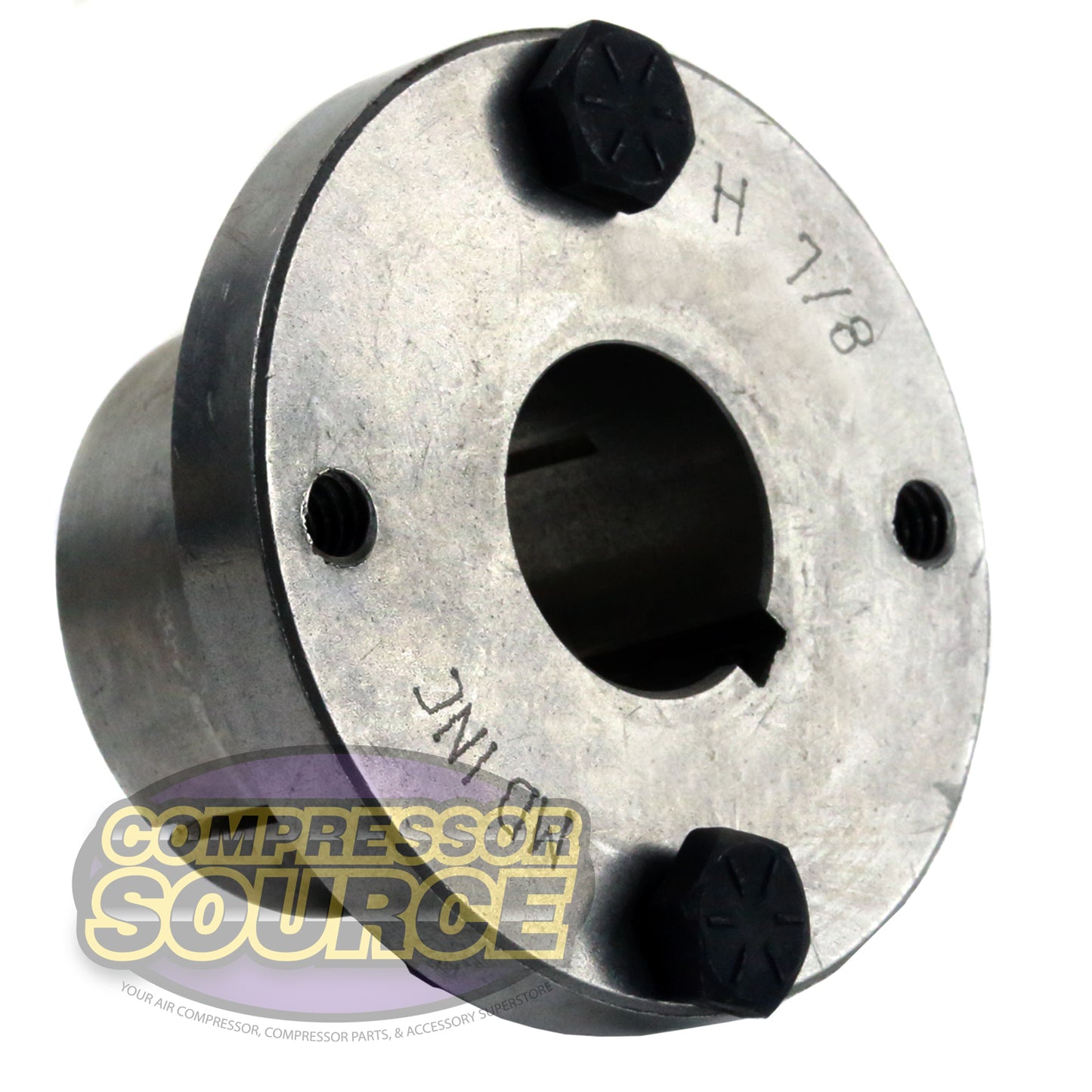 7/8" Bore H style Steel Sheave / Pulley Bushing Split Taper For Keyed Shaft