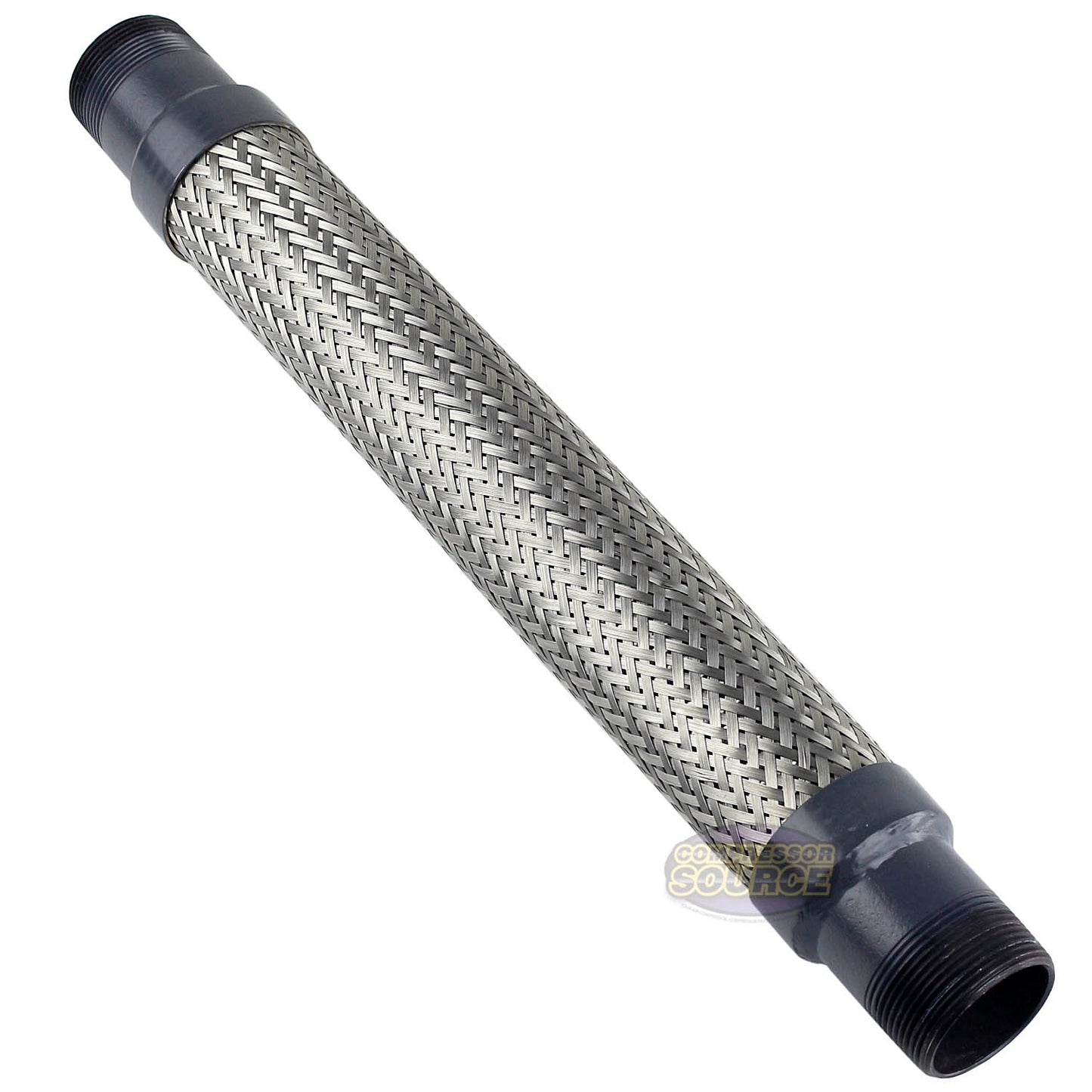 1.5" x 18" Stainless Steel Compressed Air Line Metal Flex Hose Compressor Tube