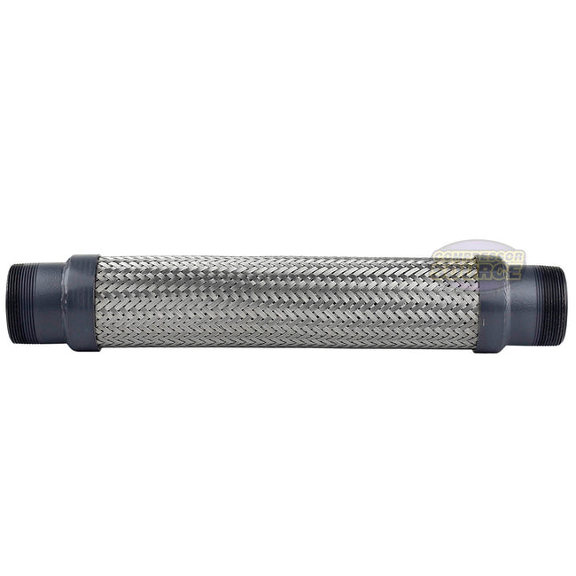 2" x 18" Stainless Steel Compressed Air Line Metal Flex Hose Compressor Tube HCS-2018