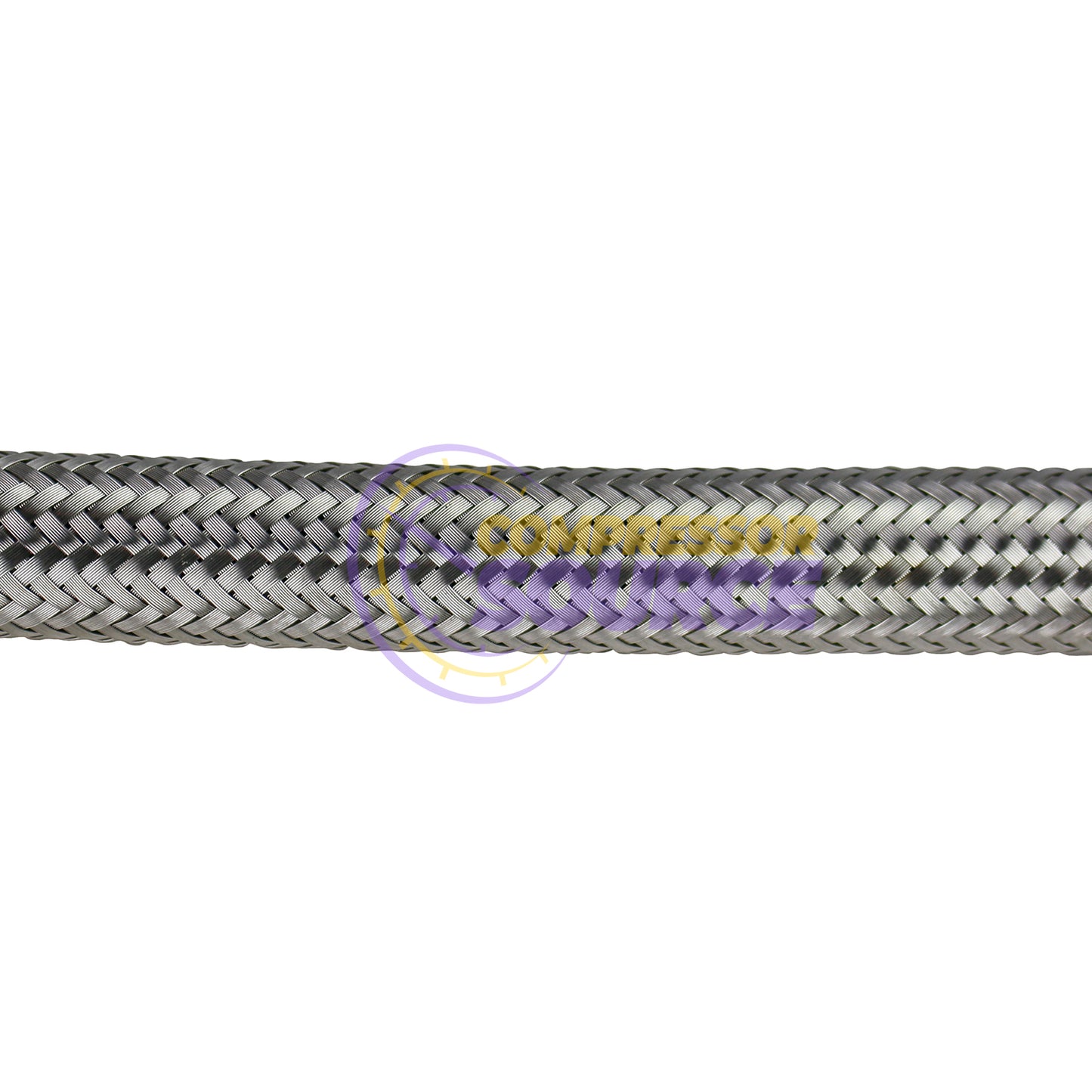 1/2" x 12" Stainless Steel Compressed Air Line Metal Flex Hose Tubing HCS-5012