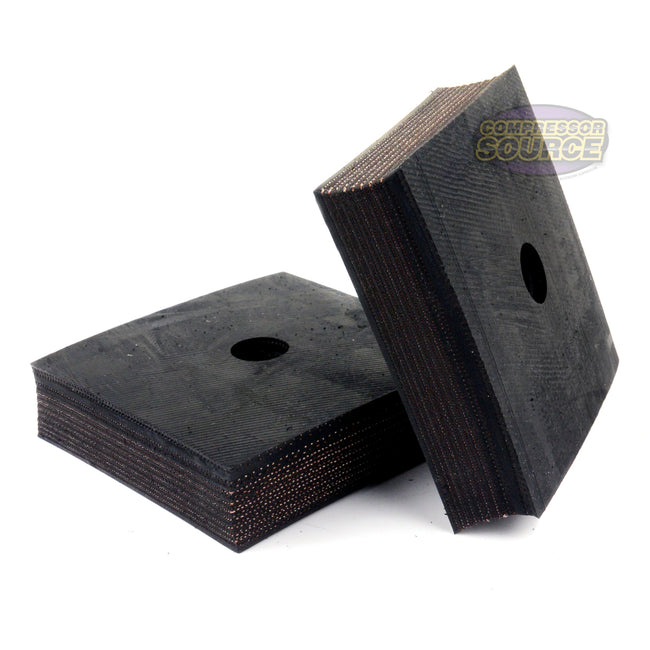 2 Anti Vibration Pad Air Compressor 4x4x1 HD Equipment Isolation Made In USA