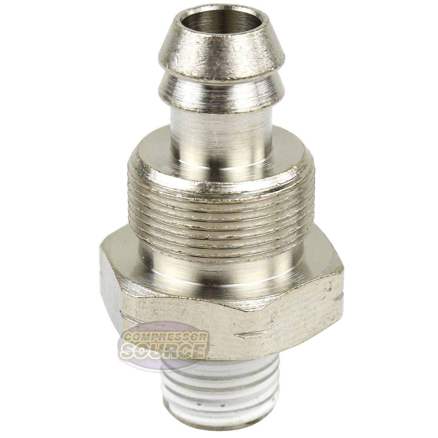 Compressor Source Striper Flex 3/8" Hose End Replacement with 1/4" Male NPT