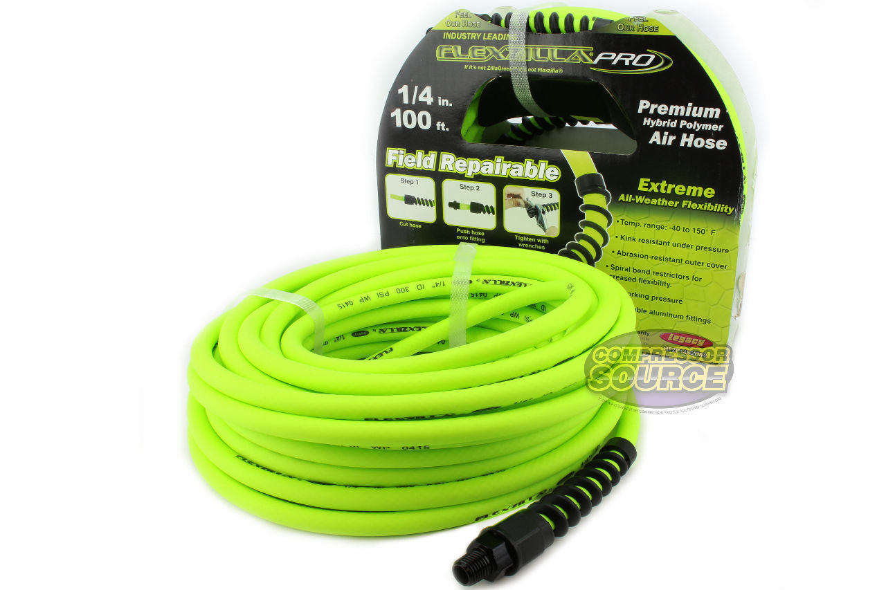 Flexzilla Pro Field Repairable 1/4" x 100' Air Hose