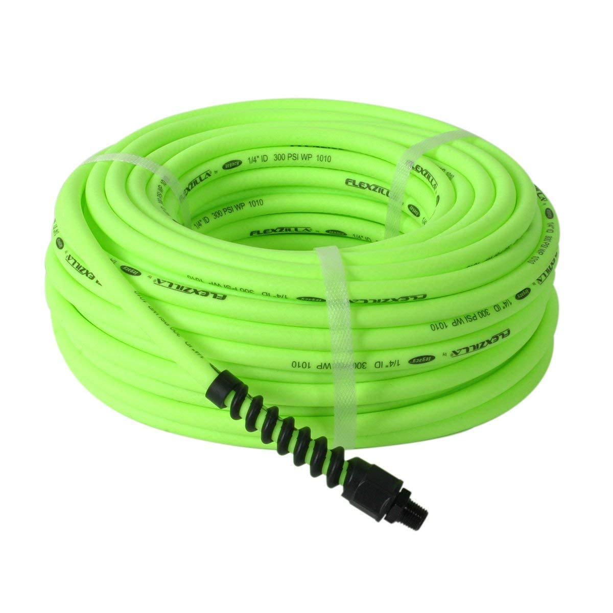 ﻿﻿Legacy Flexzilla 1/4" x 50' Compressed Air Hose 300 PSI Field Repairable