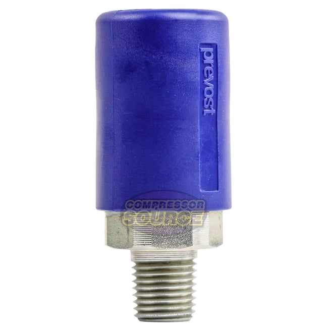 Prevost Silver Air Plug Coupler IRC061251 1/4" MNPT Prevost IRC