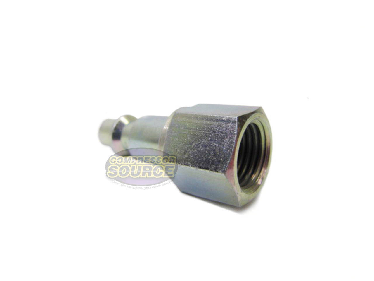 Prevost 1/4" Female NPT Industrial Style Steel Coupler Plug