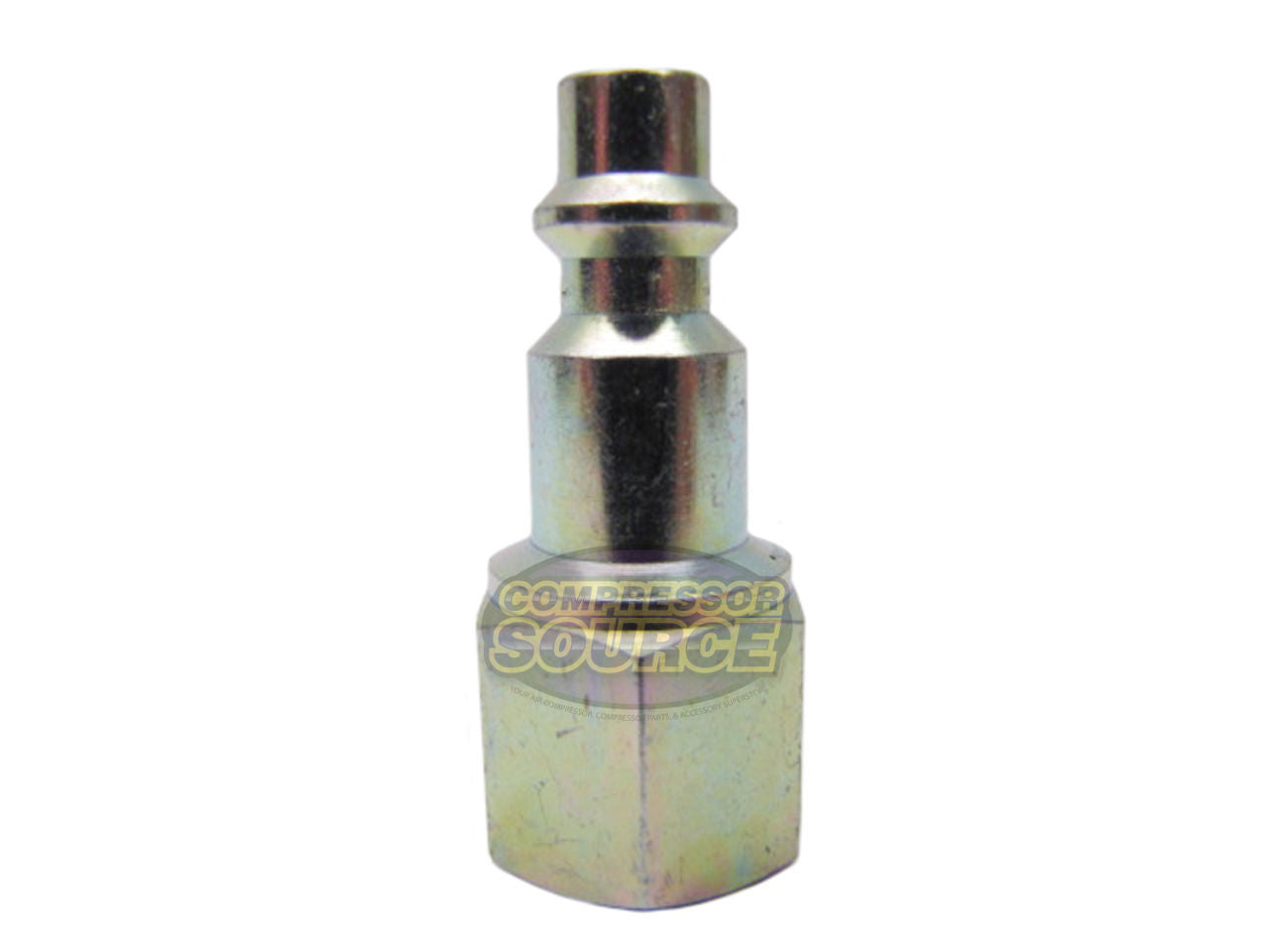 Prevost 1/4" Female NPT Industrial Style Steel Coupler Plug