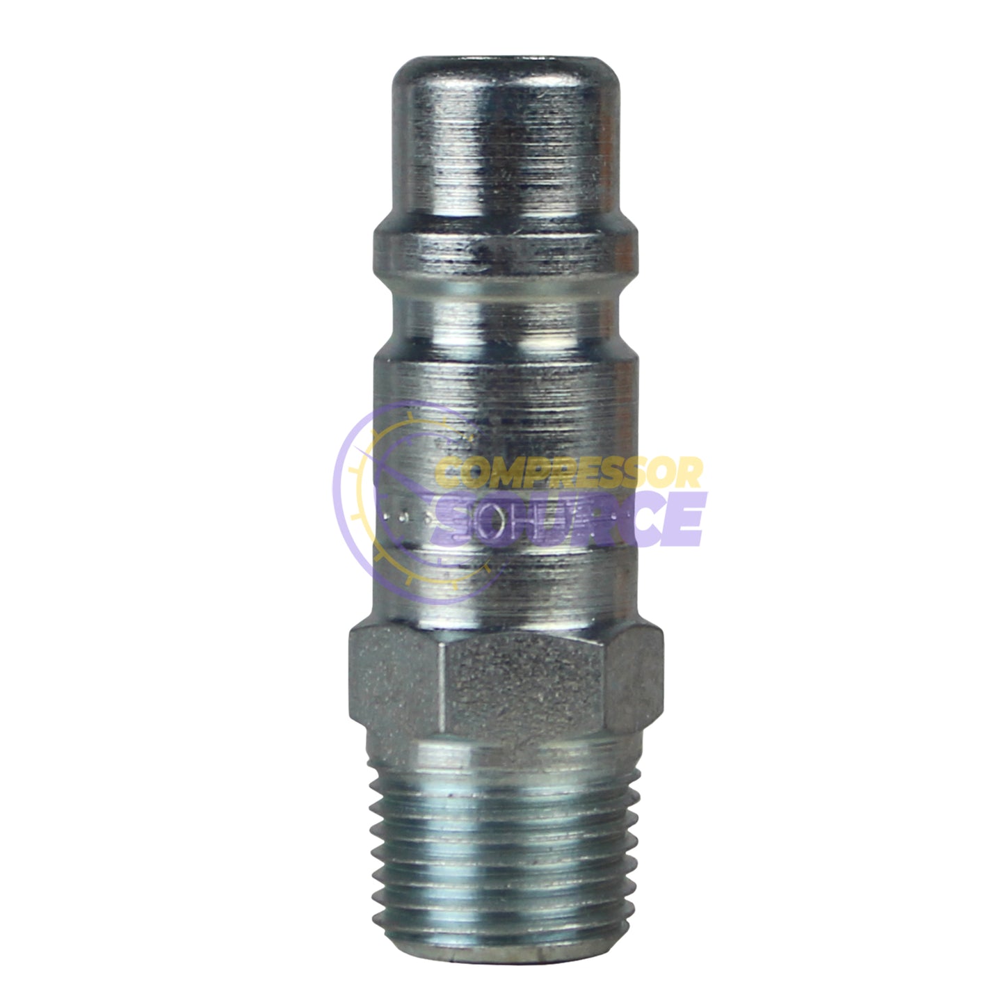 Prevost 3/8" Male NPT Industrial High Quality Steel Coupler Plug IRP116252