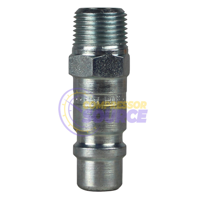 Prevost 3/8" Male NPT Industrial High Quality Steel Coupler Plug IRP116252