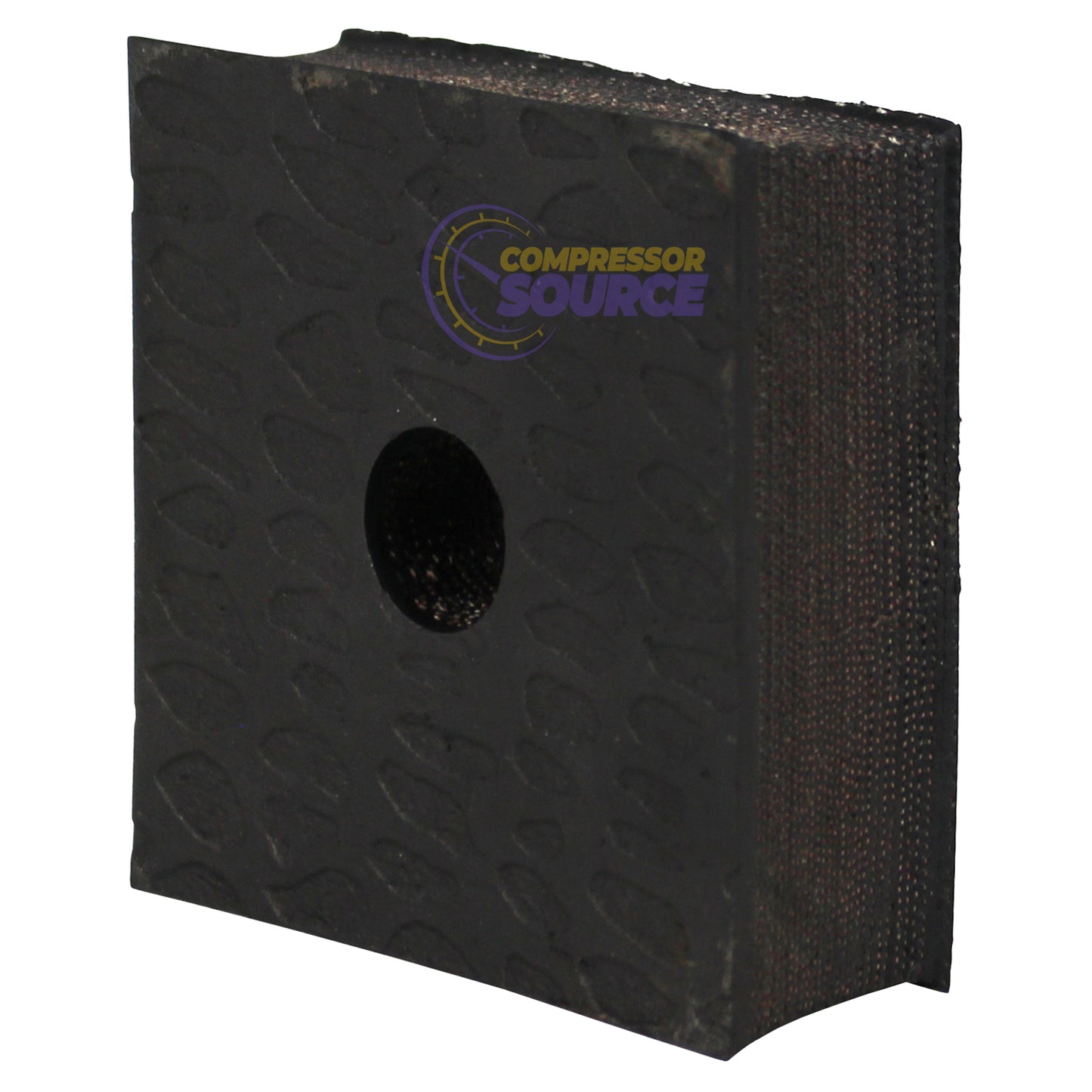 3" x 3" x 1" Anti-Vibration Pads - 2 Pack