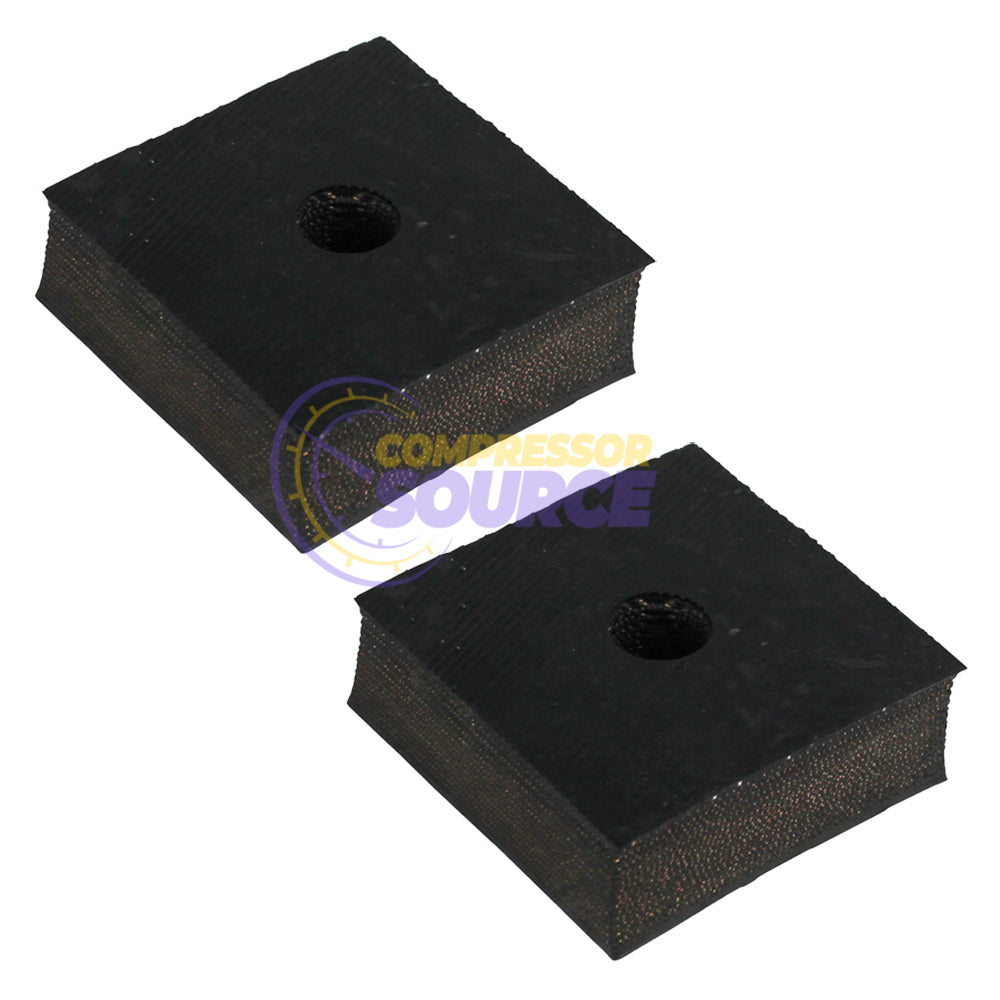 3" x 3" x 1" Anti-Vibration Pads - 2 Pack