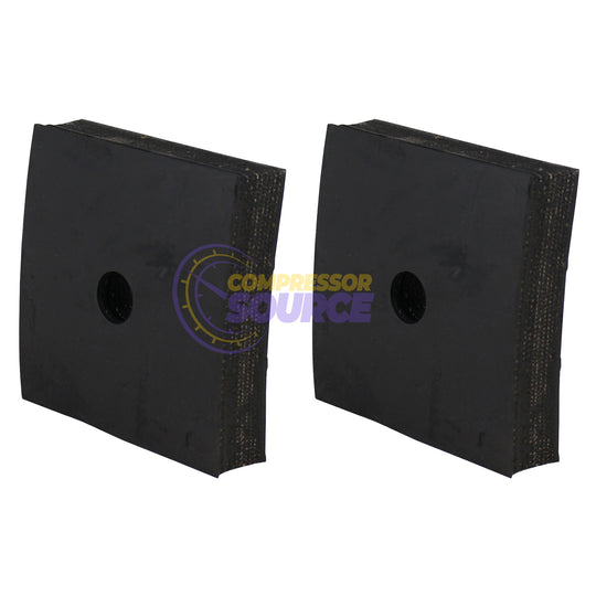 4" x 4" x 1" Anti-Vibration Pad 2-Pack