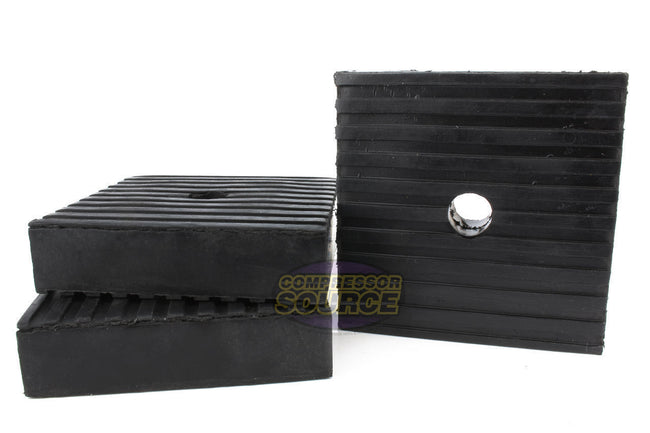 4x4x1 Anti Vibration Noise Reducing Pad Heavy Duty Rubber Washing Machine 3 Pack